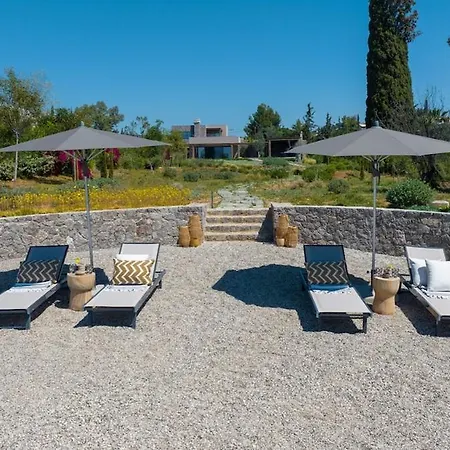 Villa Beachfront Oneiro With Sea Views