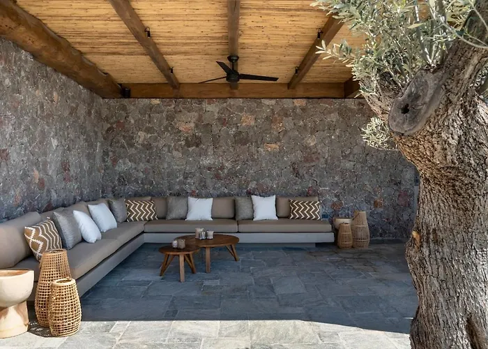 וילה Beachfront Oneiro With Sea Views